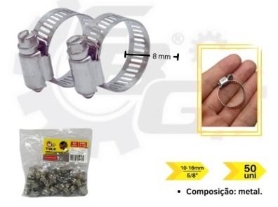 ABRAÇ. METAL 5/8" PACOTES C/50PEÇAS