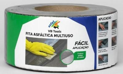 FITA ASFALTICA MULTI USO ALUMINIZADA 45CMX10M VBTOOLS