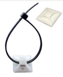 FIXADOR AUTO ADESIVO TM-25  BRANCO