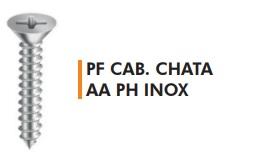PF CAB. CHATA AA PH INOX 4,2X50MM