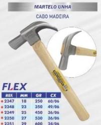 MARTELO UNHA MAD 18MM FLEX