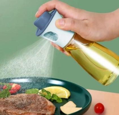 FRASCO BORRIFADOR DE AZEITE, OLEO, E OUTROS 200 ML- VIDRO