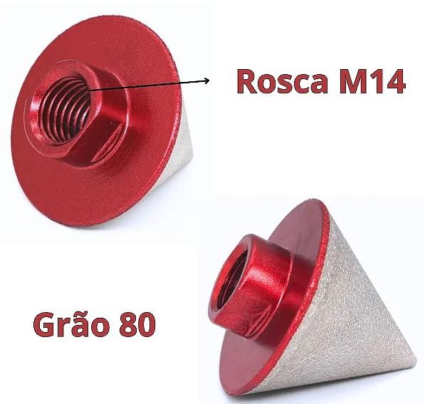 BROCA DIAM CONICA 48MM PORCELANATO/MARMORE M14 (EMBALAGEM NEUTRA)
