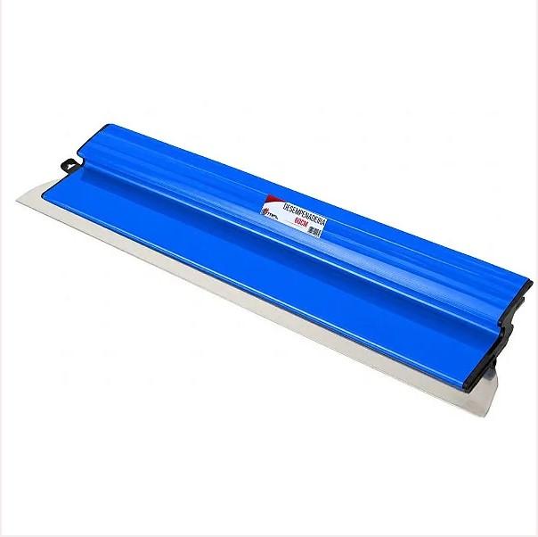 DESEMPENADEIRA LISA MASSA CORRIDA CIMENTO INOX 60CM