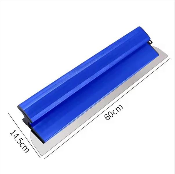 DESEMPENADEIRA LISA MASSA CORRIDA CIMENTO INOX 60CM