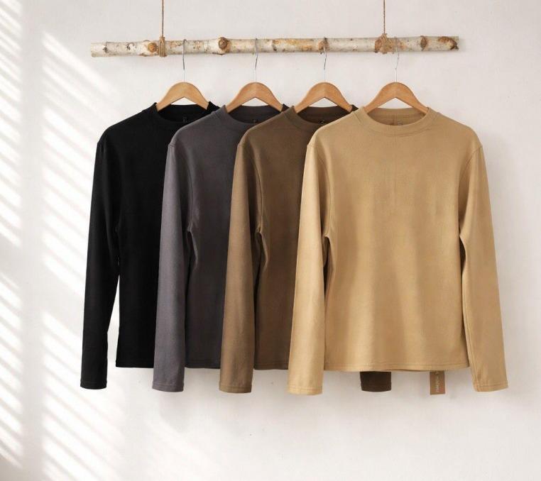 J - Blusa Fem. Térmica Ref: DH-25714-M Pac c/ 24 UN Diversas Cores.