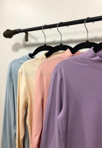 J - Blusa Fem. Térmica Ref: DH-25712-B Pac c/ 24 UN Diversas Cores.