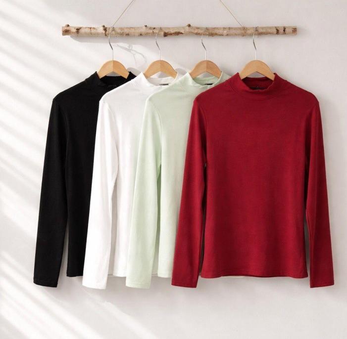 J - Blusa Fem. Térmica Ref: DH-25715-M Pac c/ 24 UN Diversas Cores.