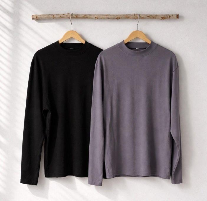G - Blusa Masc. Térmica com Gola Ref: DH-250976 Pac c/ 36 UN Diversas Cores.