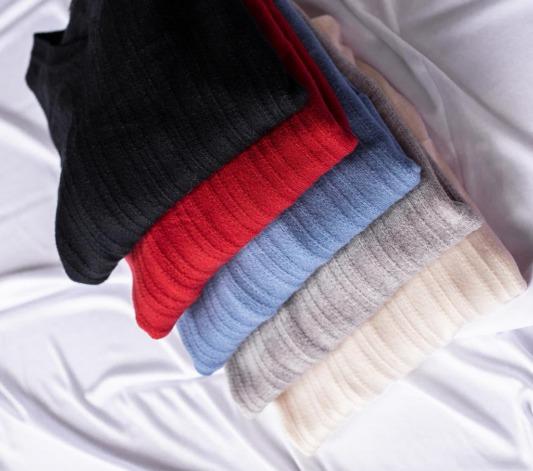 J - Blusa Fem. Modal - Gola V Ref: L2005 Pac c/ 32 UN Diversas Cores.