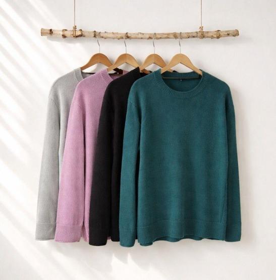 J - Blusa Fem. Ref: MD260 Pac c/ 24 UN Diversas Cores.