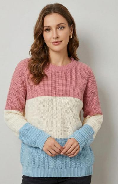 J - Blusa Fem. Ref: MD1015 Pac c/ 24 UN Diversas Cores.