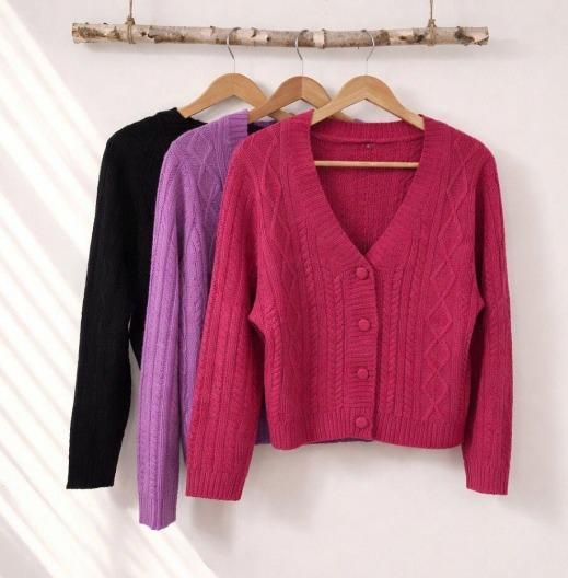 J - Blusa Fem. Ref: W23TR223 Pac c/ 36 UN Diversas Cores.