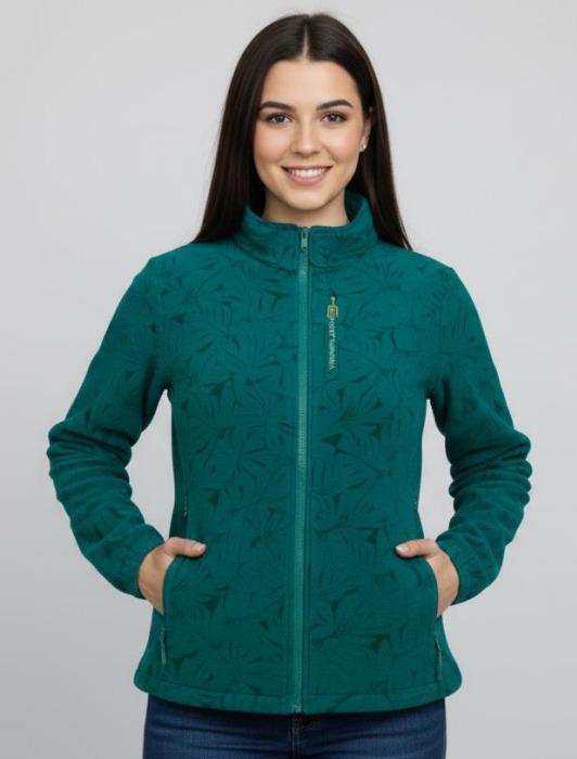 J - Jaqueta Fem. Soft Estampada Ref: 1068-B Pac c/ 24 UN Diversas Cores.