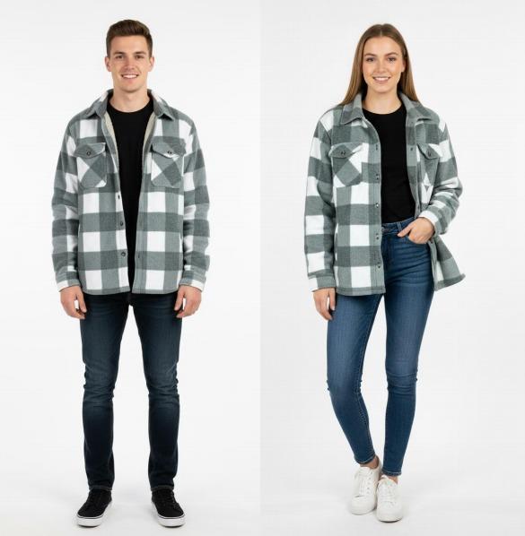 J - Casaco Forrado Unissex Ref: 372199 Pac c/ 36 UN Diversas Cores.