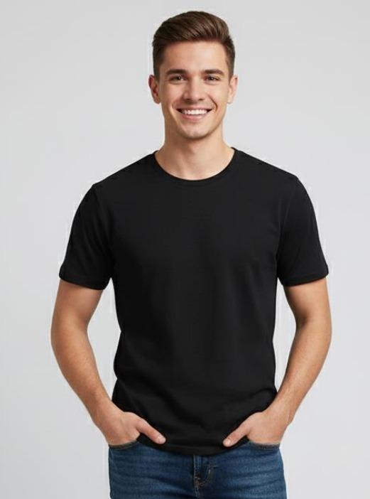 K - Camisa Masc. Básica Ref: 376209Z Pac c/ 24 UN Diversas Cores.