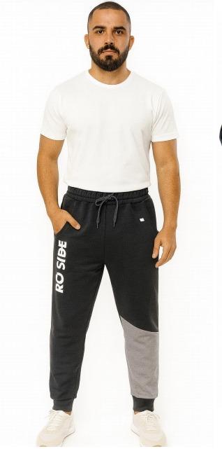 G - Calça Masc. Moletom - SOL Ref: 6528 Pac c/ 24 UN Diversas Cores.