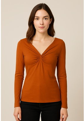 J - Blusa Fem.  Ref: DP1565 Pac c/ 24 UN Diversas Cores.