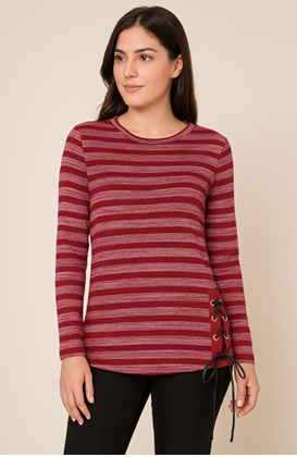 J - Blusa Fem. Ref: 179602 Pac c/ 24 UN Diversas Cores.
