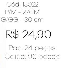T - Meia Calça Translúcida - Térmica com Pé + Cabide Pac c/ 24 UN.