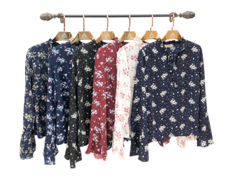 J - Blusa Fem. Ref: 22-111 Pac c/ 24 UN Diversas Cores.