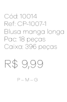 M - Regata Fem. Guipir Rendado Ref: CP-1007-1 Pac c/ 36 UN Diversas Cores.