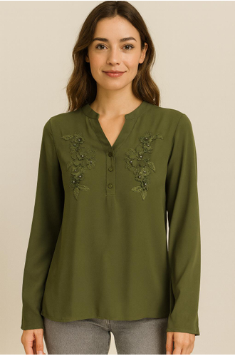 J - Blusa Fem. Ref: 179501 Pac c/ 24 UN Diversas Cores.