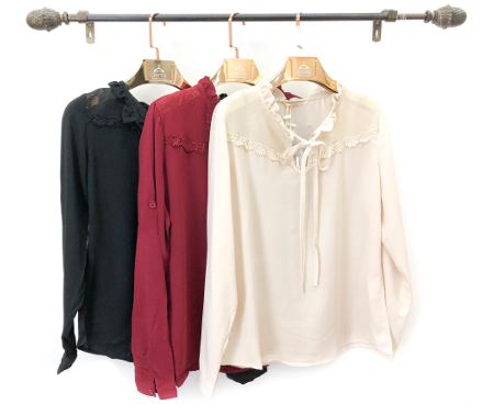 J - Blusa Fem. Ref: 179503 Pac c/ 24 UN Diversas Cores.