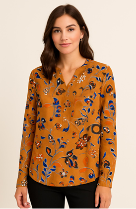 J - Blusa Fem. Ref: 179081 Pac c/ 24 UN Diversas Cores.