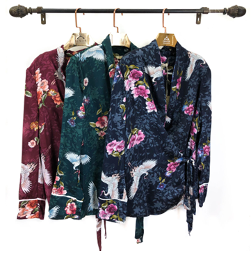 J - Blusa Fem. Ref: 179060 Pac c/ 24 UN Diversas Cores.