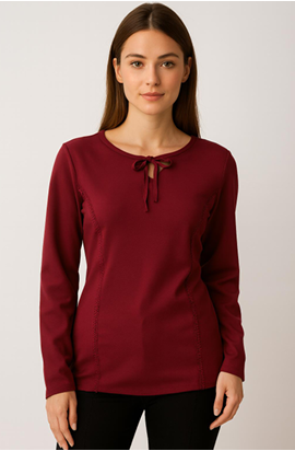 J - Blusa Fem. Ref: 1788 Pac c/ 24 UN Diversos Cores.