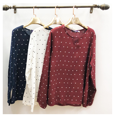 J - Blusa Fem. Ref: 1812 Pac c/ 24 UN Diversas Cores.