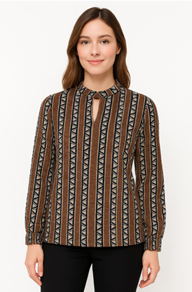 J - Blusa Fem. Ref: XZ-B2658 Pac c/ 24 UN Diversas Cores.