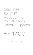 N - Macaquinho Estampa Étnica Alças Finas Ref: A187 Pac c/ 24 UN Diversas Cores.