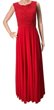N - Vestido Longo Festa Elegance Ref: L1215 Pac c/ 24 UN Diversas Cores.