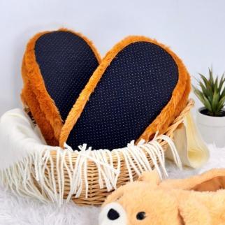 P - Pantufa Infantil Ref: CV-506 Pac c/ 24 UN Diversas Cores.