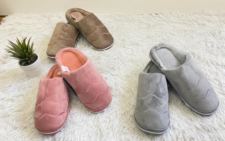 P - Pantufa Fem. Ref: BY-623 Pac c/ 30 UN Diversas Cores.