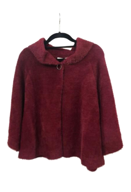 J - Blusa Poncho Peluciado Elegance Fem. Ref: SH3907 Pac c/ 24 UN Diversas Cores.
