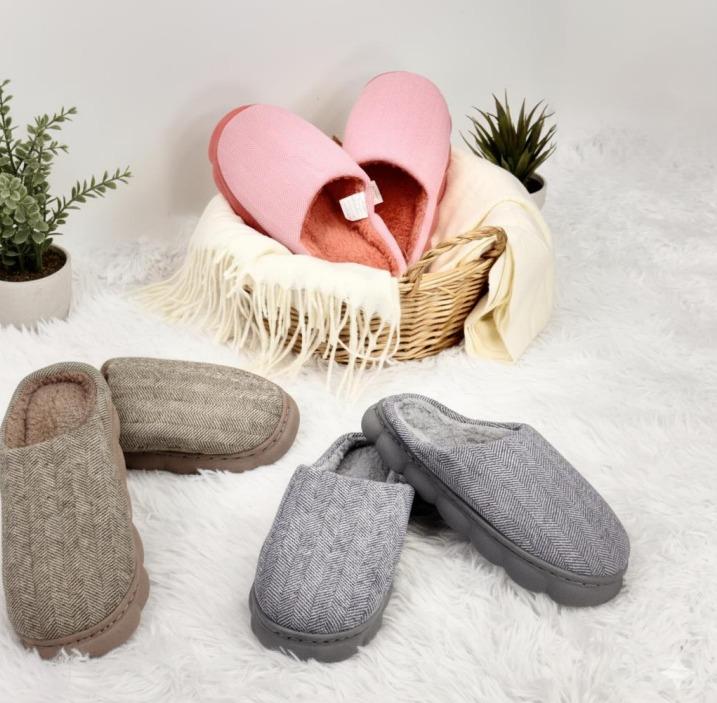 P - Pantufa Fem. Ref: CV-102 Pac c/ 30 UN Diversas Cores.