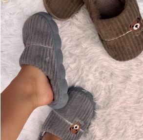 P - Pantufa Fem. Ref: CV-108 Pac c/ 30 UN Diversas Cores.