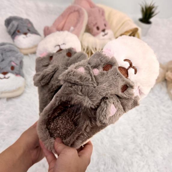 P - Pantufa Fem. Ref: CV-215 Pac c/ 30 UN Diversas Cores.
