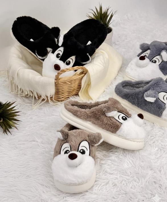 P - Pantufa Fem. Ref: CV-216 Pac c/ 30 UN Diversas Cores.