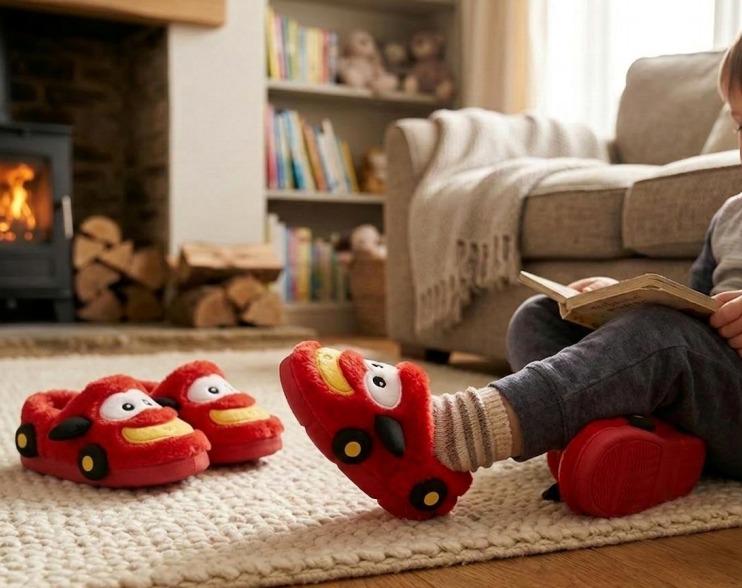 P - Pantufa Infantil Ref: 43079-13 Pac c/ 24 UN Diversas Cores.