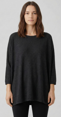 J - Blusa Fem. Modal Oversized Ref: Y943 Pac c/ 24 UN Diversas Cores.
