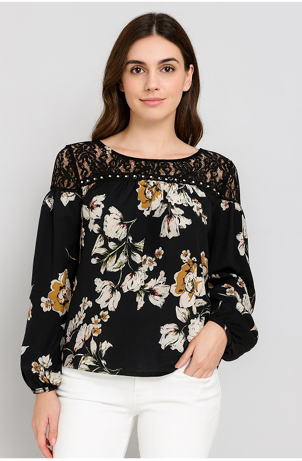 J - Blusa Fem. Ref: A9077 Pac c/ 24 UN Diversas Cores.