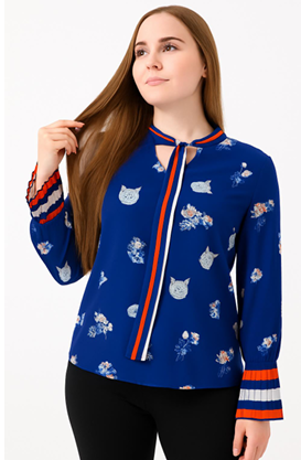 J - Blusa Fem. Ref: B2035/XZ-B2665 Pac c/24 UN Diversas Cores.