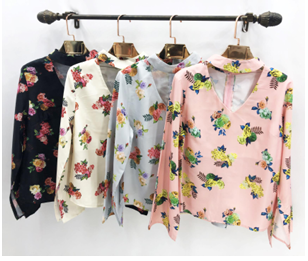 J - Blusa Fem. Ref: WY23457 Pac c/ 24 UN Diversas Cores.