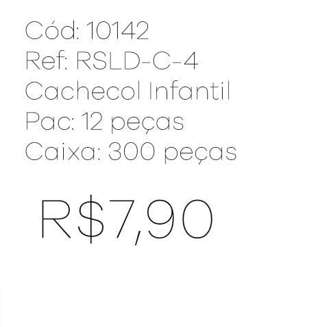 R - Cachecol Inf. Ref : RSLD-C-4 Pac c/ 24 UN Diversas Cores.