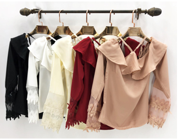 J - Blusa Fem. Ref: WY033373 Pac c/ 24 UN Diversas Cores