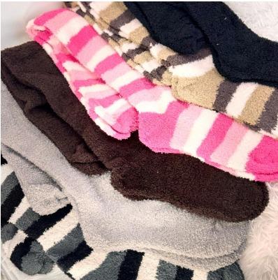 Q - Meia Soft 3/4 Ref: MIA-308 Pac c/ 24 Pares Diversas Cores.